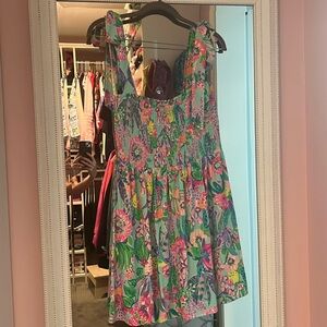 Lilly Pulitzer- BNWT- size M- Riviera Romper in multi “ me and my zesty”